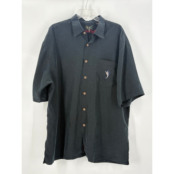 Bamboo Cay Cayman Classic Mens XL Black Shirt Sailfish Embroidered - Picture 4 of 13